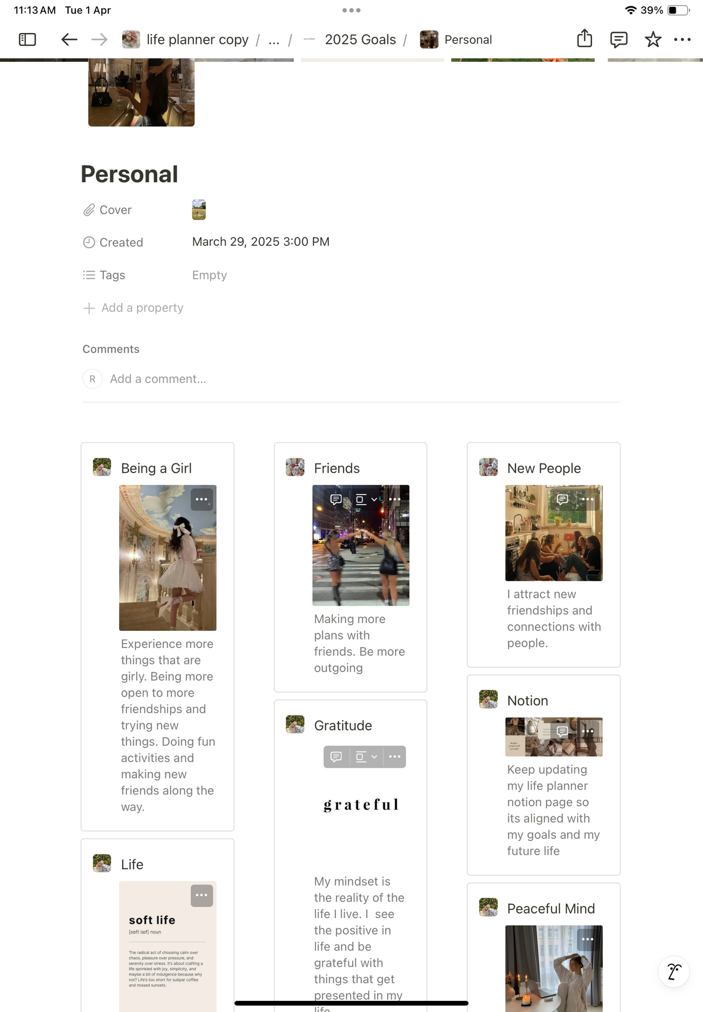 Soft Girl Life Planner