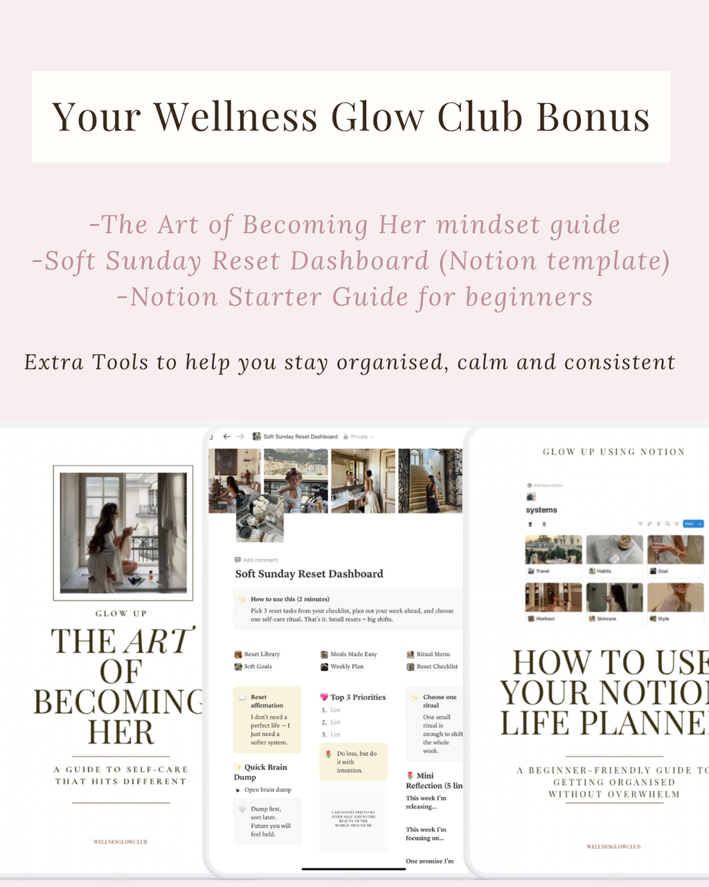 It Girl Journal 2026 | Notion Journal