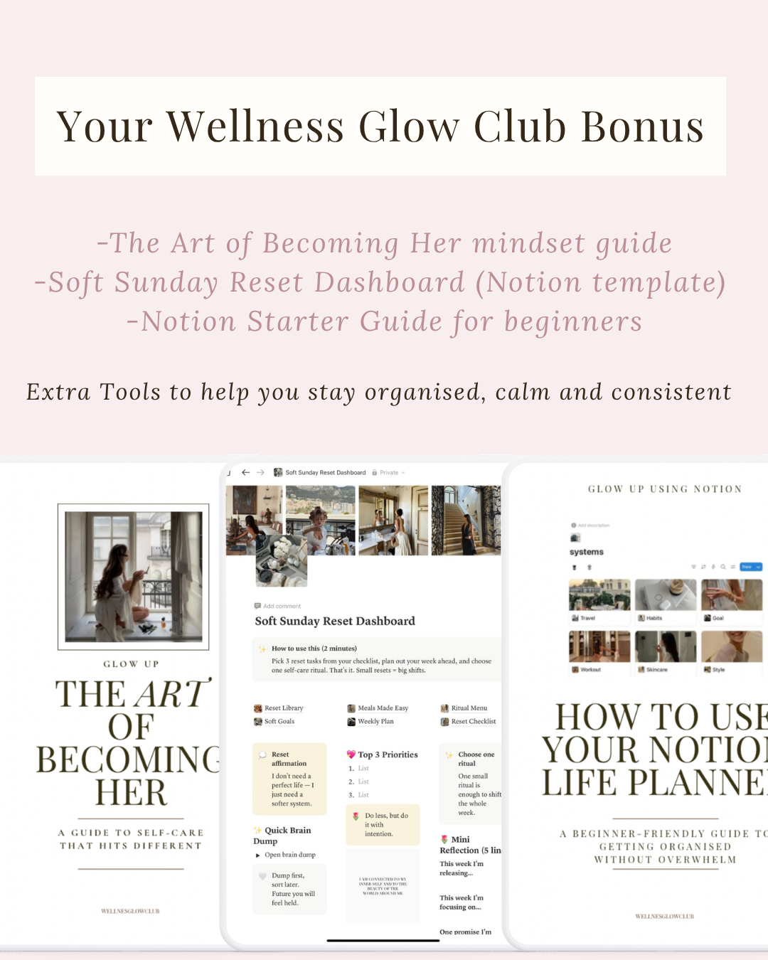 It Girl Journal 2026 | Notion Journal