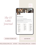 It Girl Journal 2026 | Notion Journal