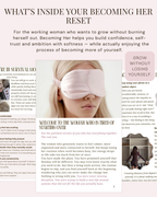 Becoming Her Reset for Working Woman – 70-Page Digital Self-Growth Workbook