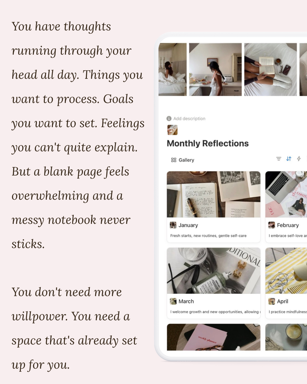 It Girl Journal 2026 | Notion Journal