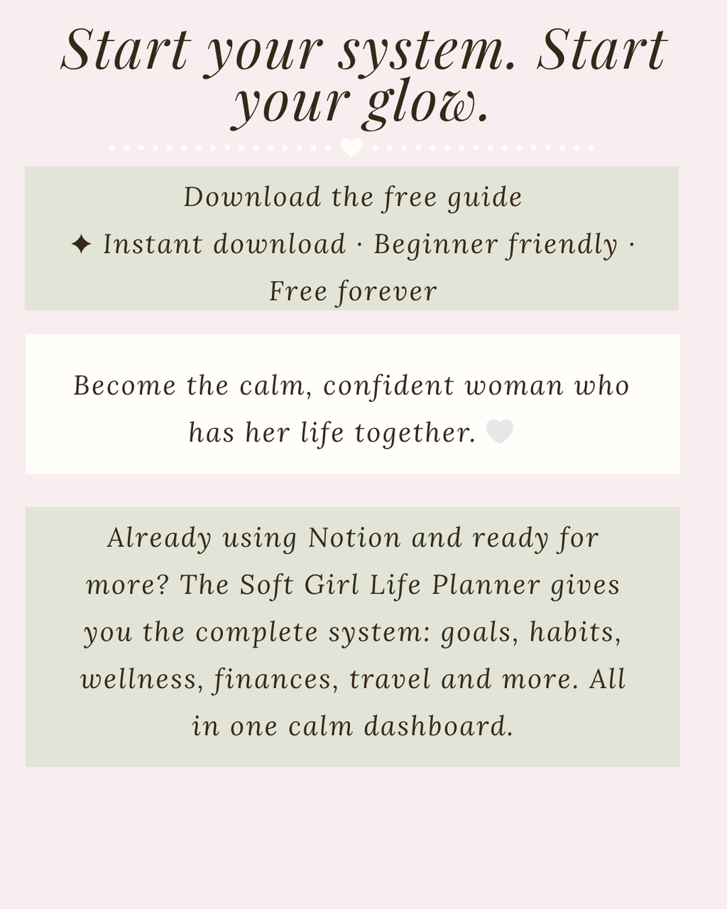 Free Notion Beginner Guide for Digital Planning