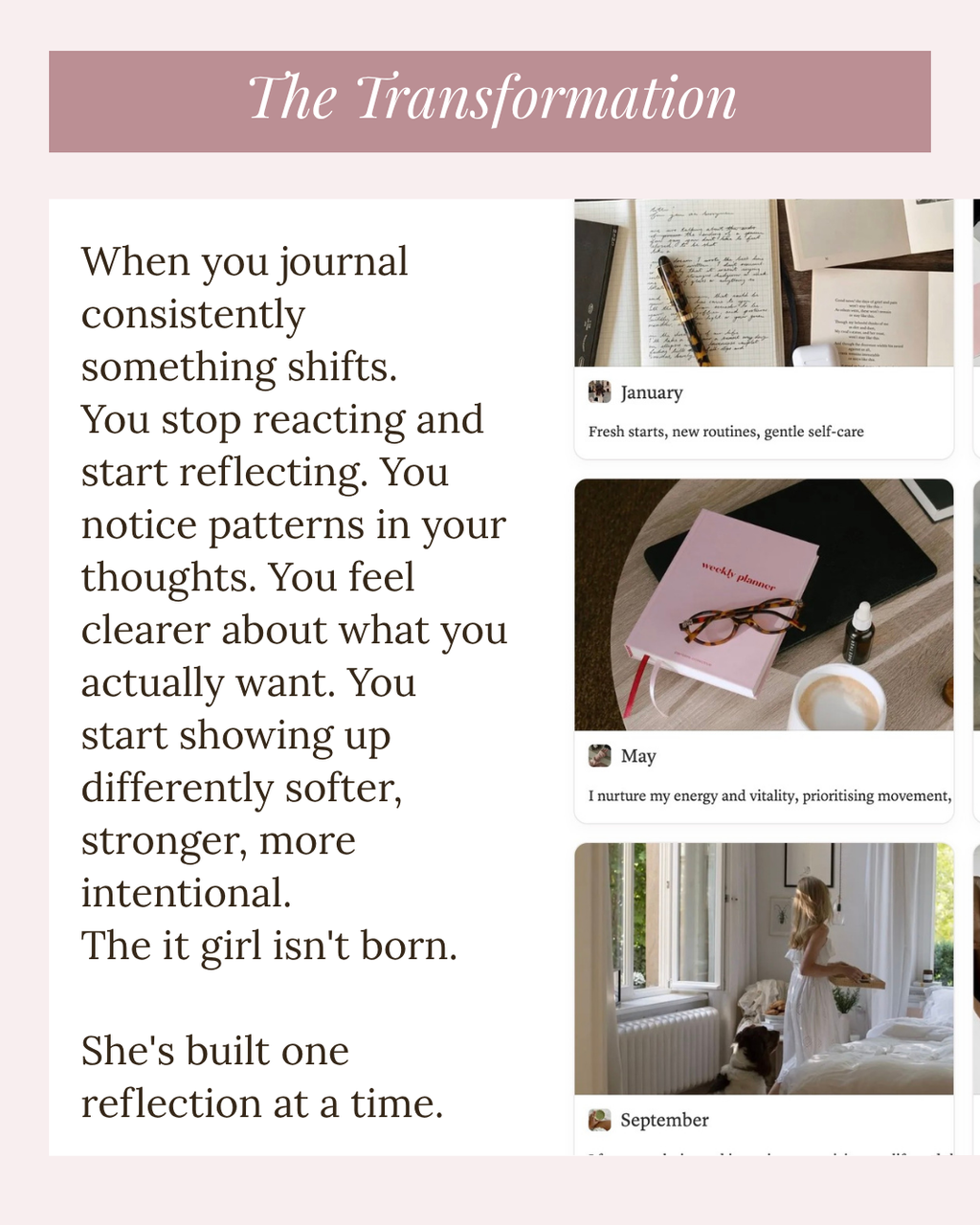 It Girl Journal 2026 | Notion Journal