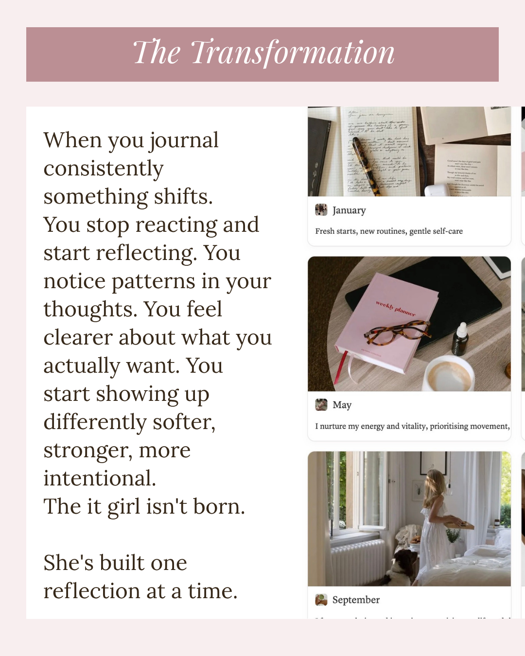 It Girl Journal 2026 | Notion Journal