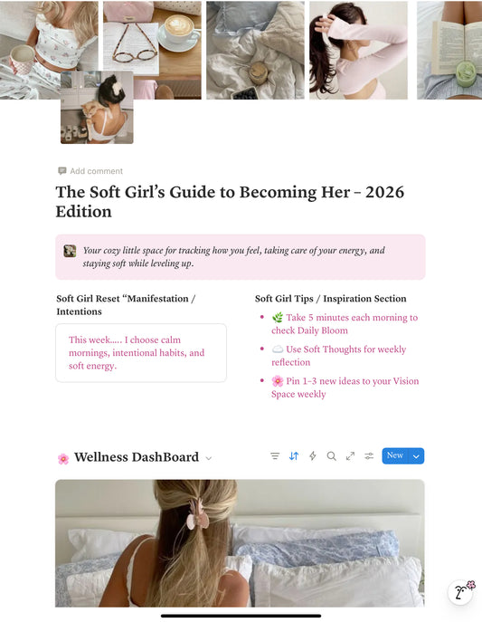 The Soft Girl Guide to Becoming her