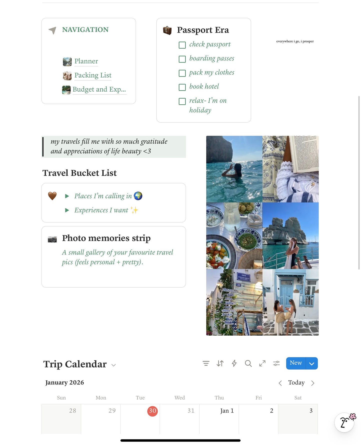 Soft Girl Life Planner