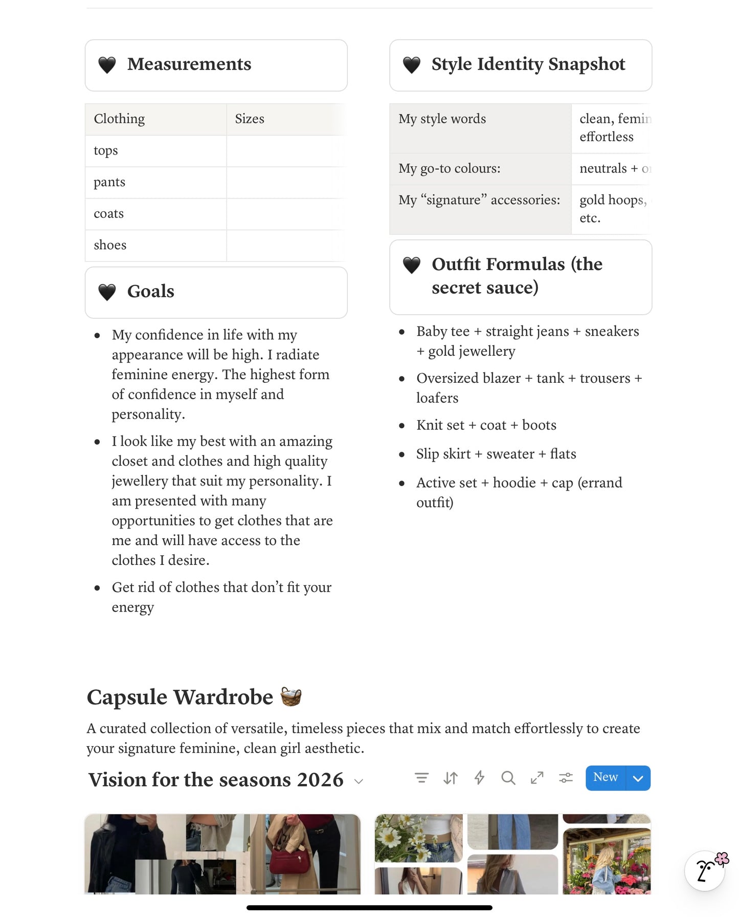 Soft Girl Life Planner