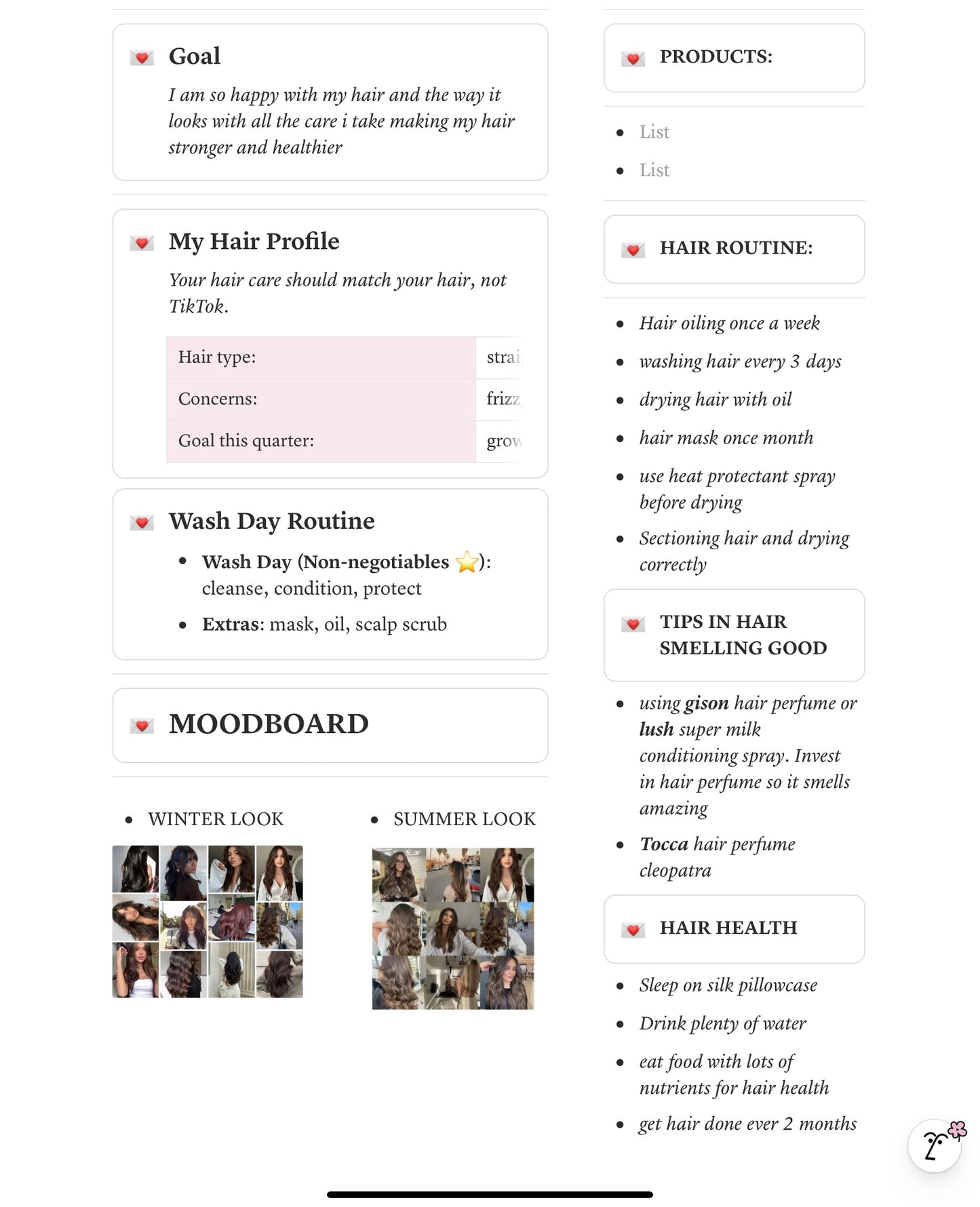 Soft Girl Life Planner