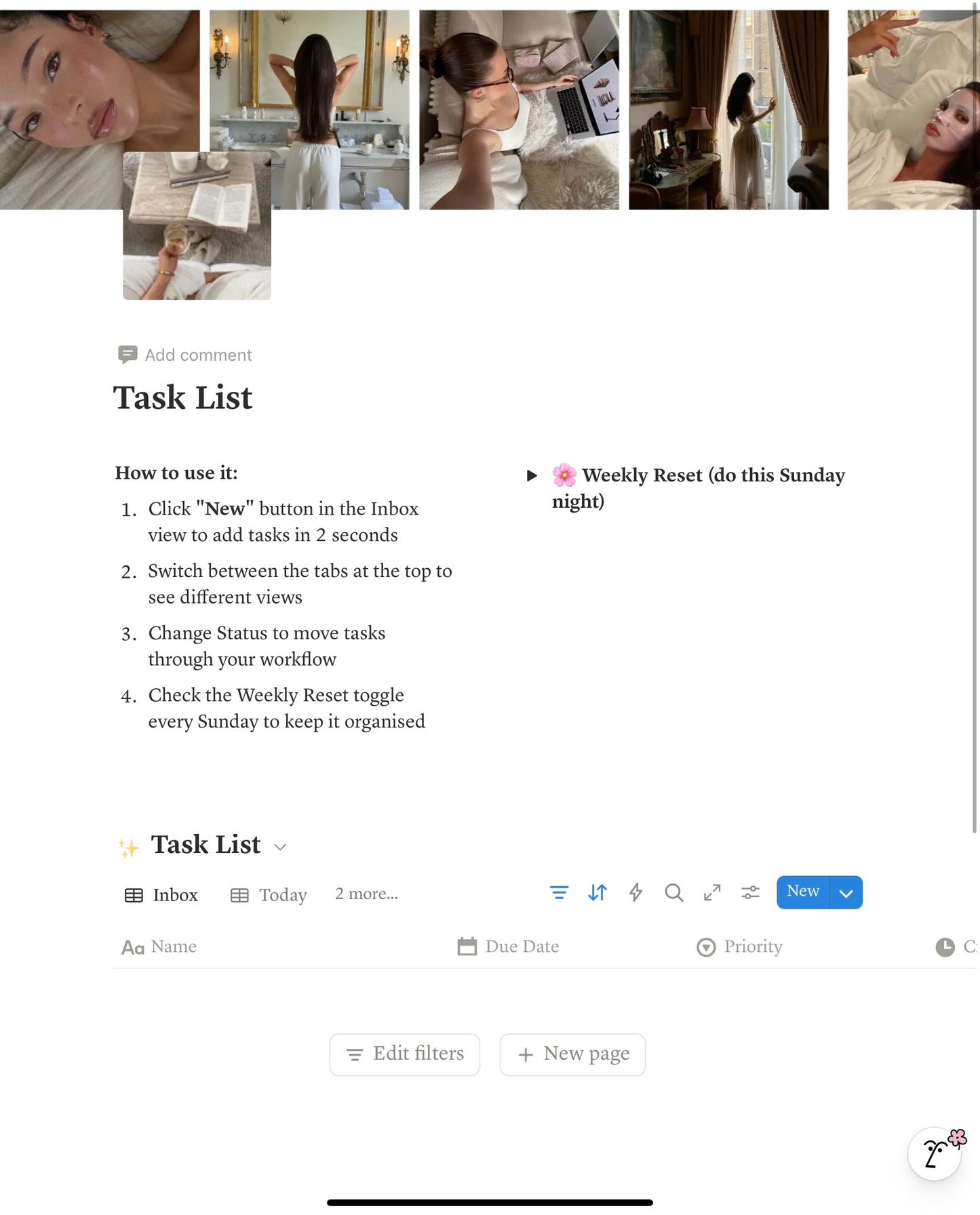 Soft Girl Life Planner