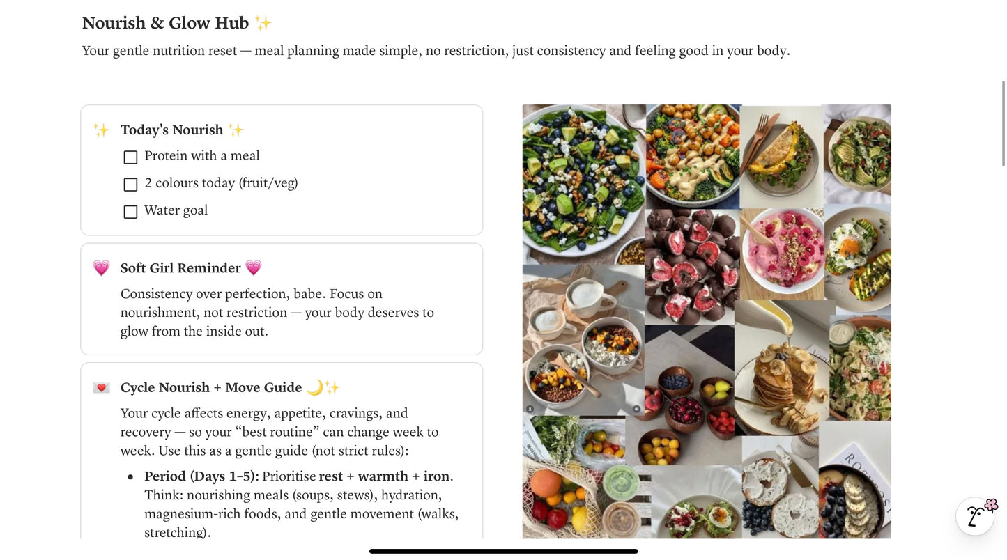 Soft Girl Life Planner