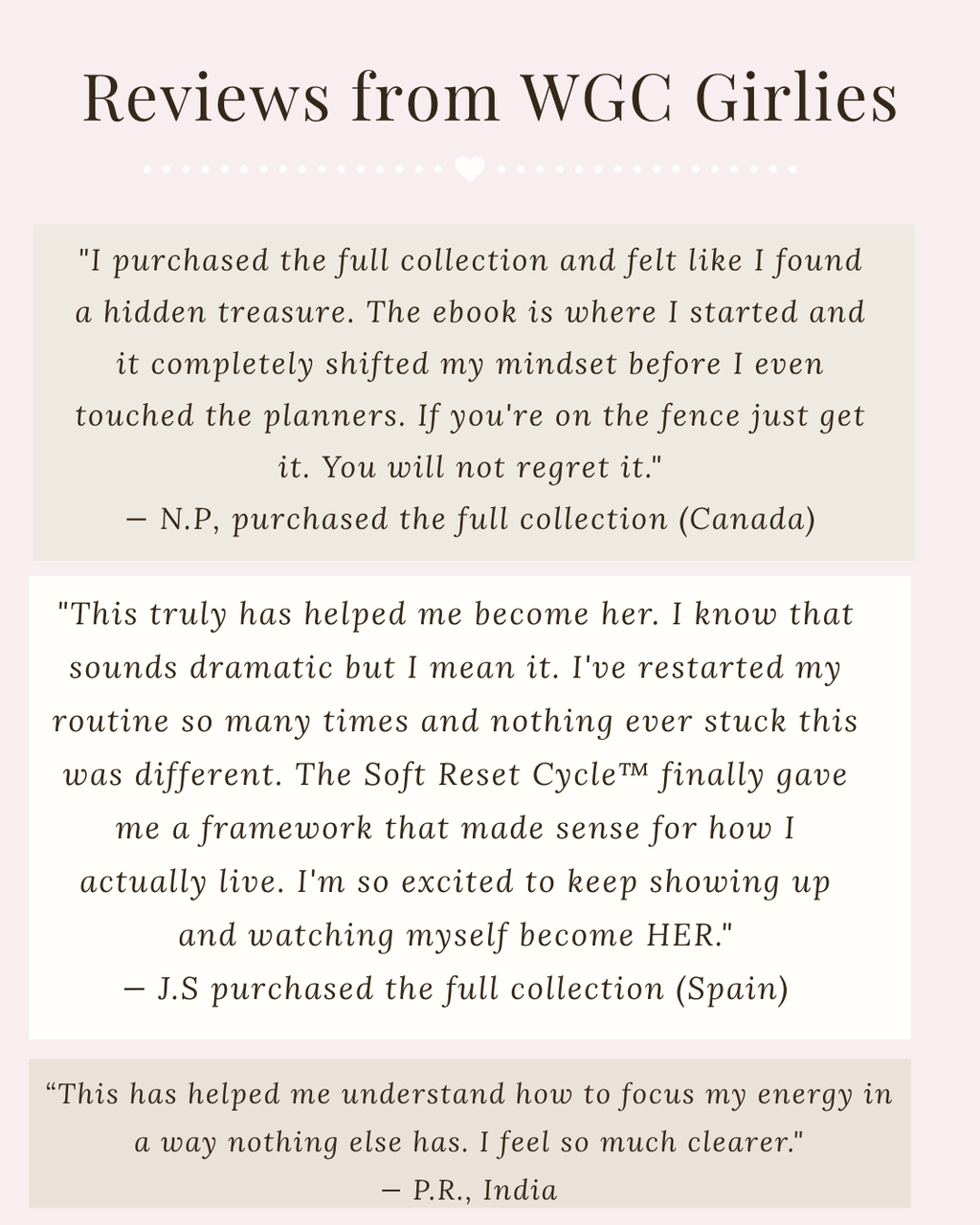 Becoming Her Reset Guide | Mindset & Wellness Workbook