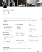 Soft Girl Life System | Becoming Her Notion Planner for Women