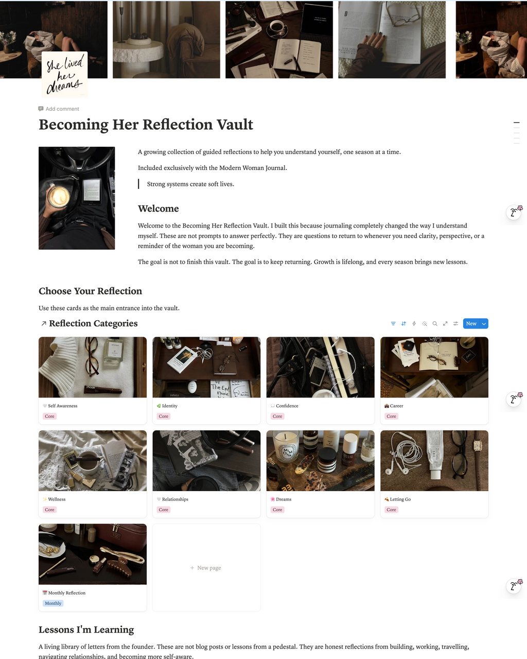 The Legacy Journal | Digital Notion Journal